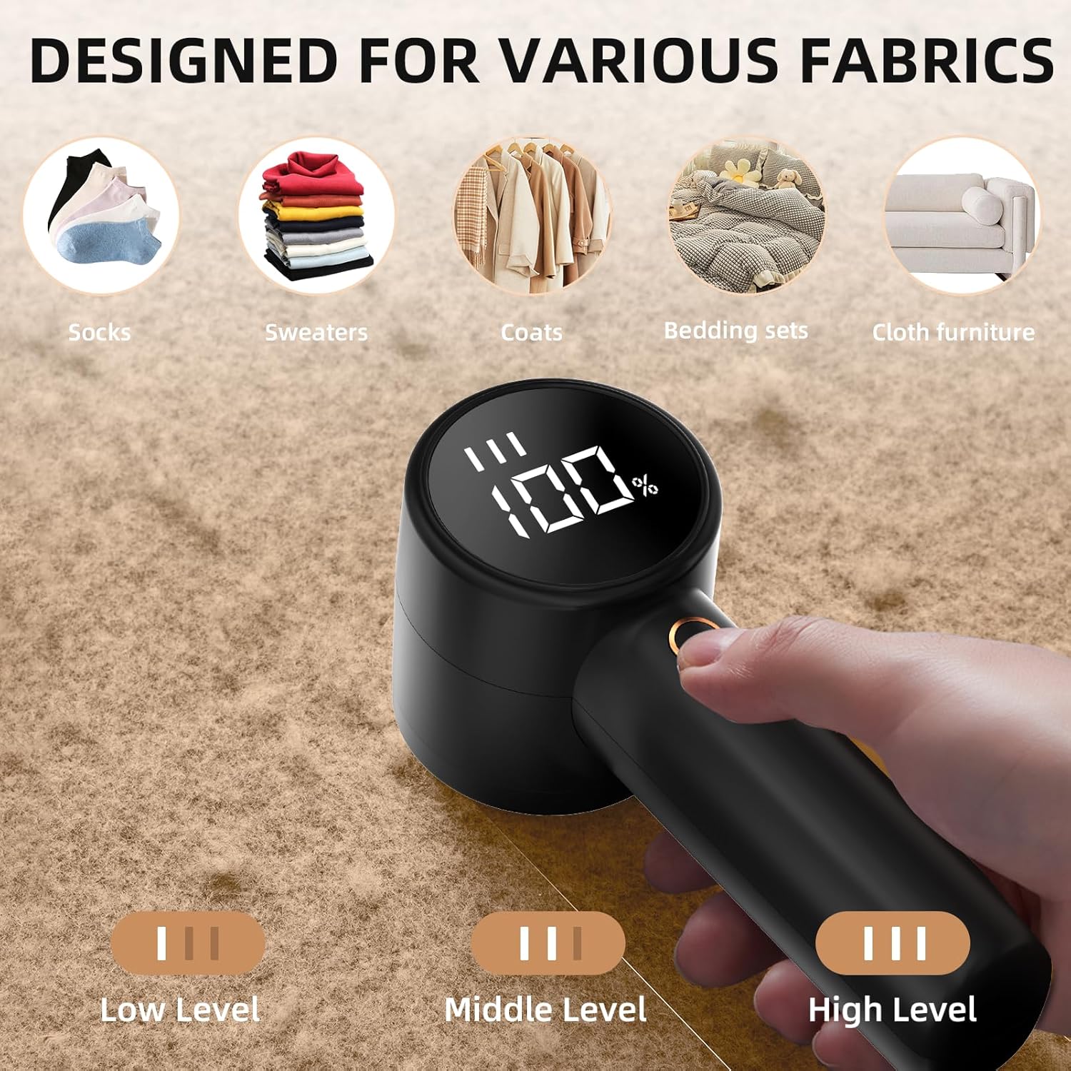 Electronic Fabric Shaver - Lint Remover